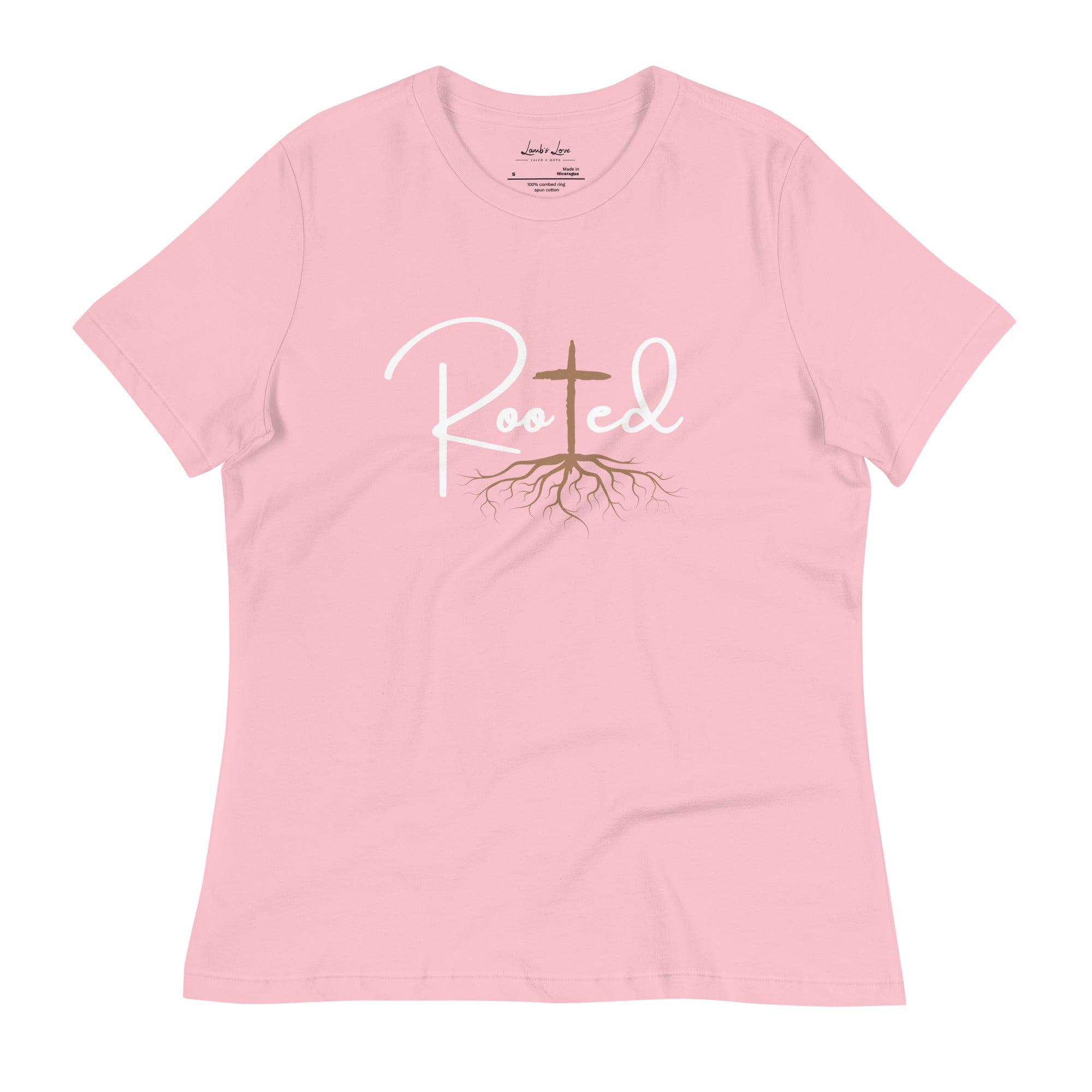 Rooted, Women's T-Shirt - Lamb’s Love