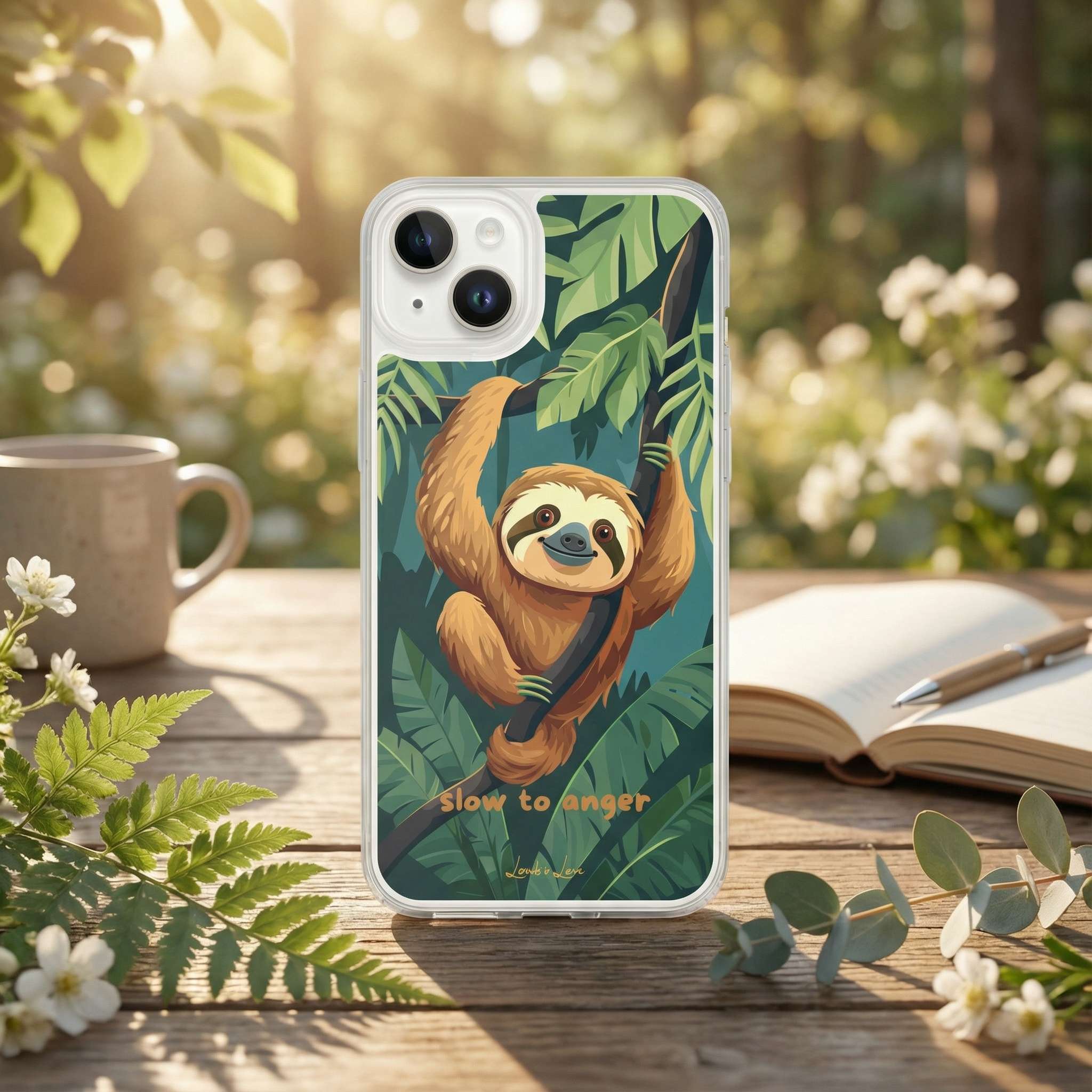 Slow to Anger, MagSafe Compatible Christian Phone Case