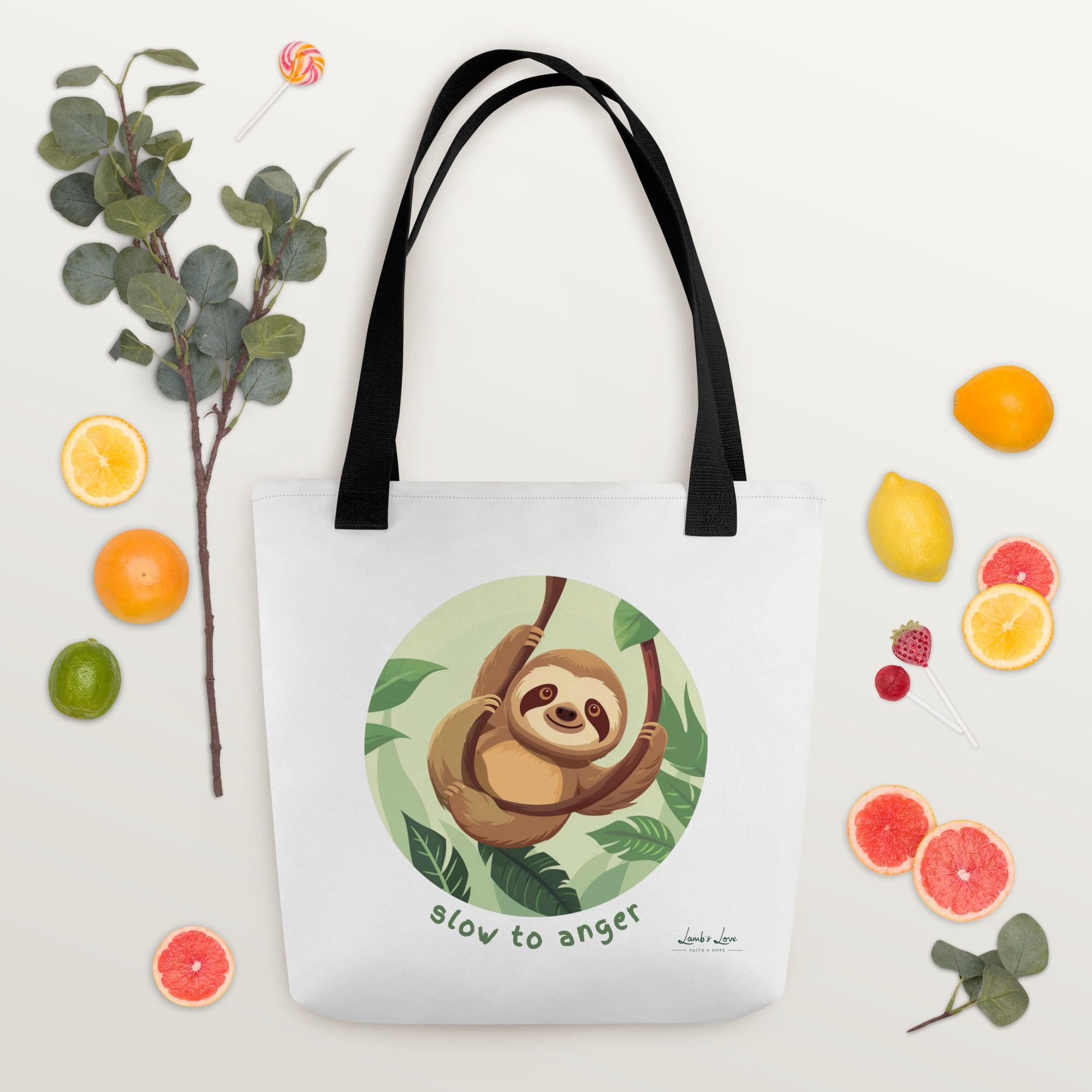 Slow to Anger, Tote Bag - Lamb’s Love