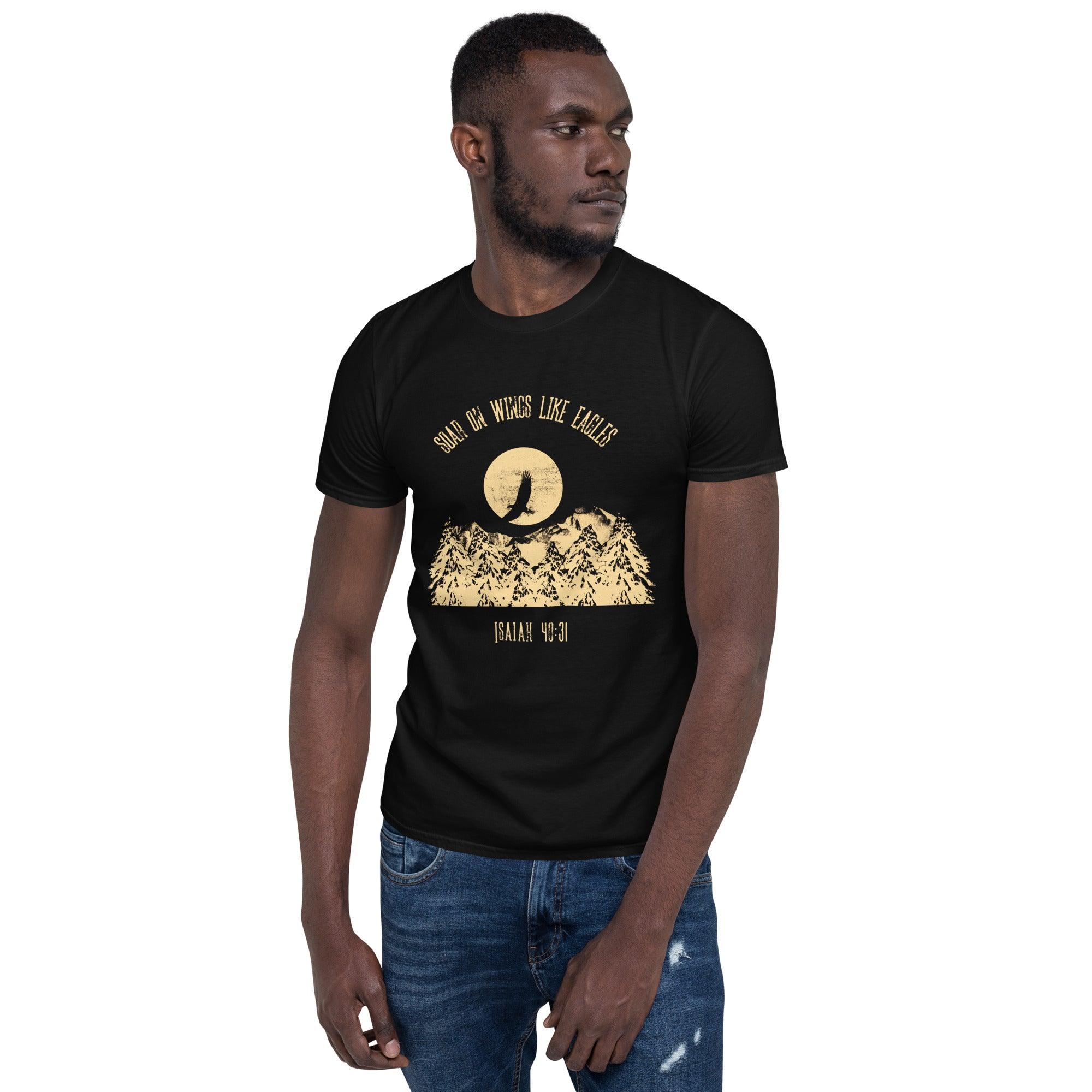 Soar Like Eagle, Men's T-Shirt - Lamb’s Love