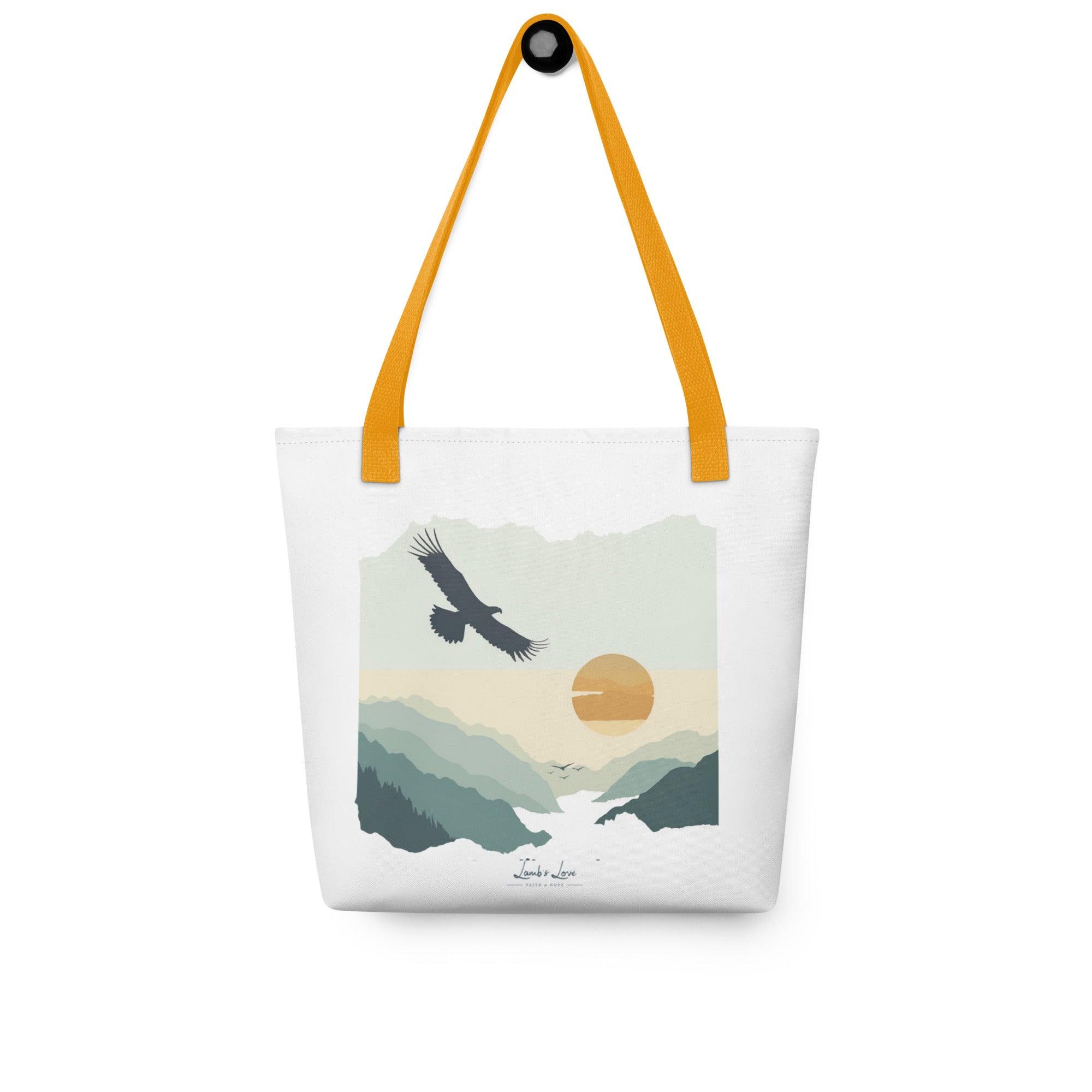 Soar Like Eagle, Tote Bag - Lamb’s Love