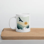 Soar Like Eagle, White Interior Mug - Lamb’s Love