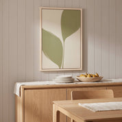 Minimalist Olive Leaf Wall Art | Modern Christian Botanical Decor