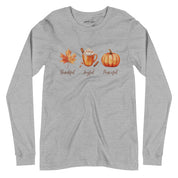 Thankful, Joyful, Peaceful, Women's Long Sleeve Tee - Lamb’s Love