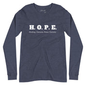 The HOPE We Hold, Men's Long Sleeve Tee - Lamb’s Love