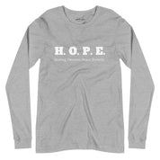 The HOPE We Hold, Men's Long Sleeve Tee - Lamb’s Love