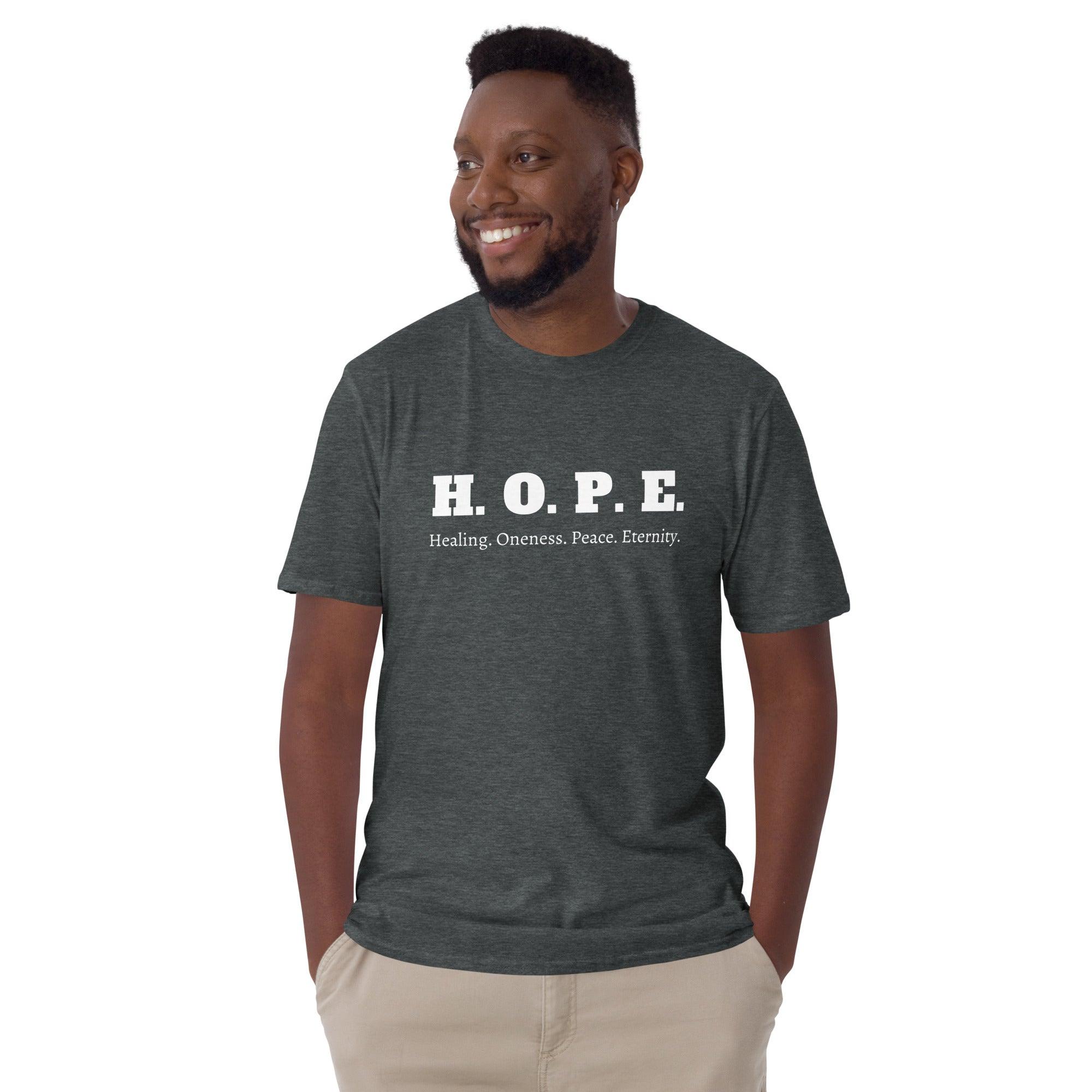 The HOPE We Hold, Men's T-Shirt - Lamb’s Love