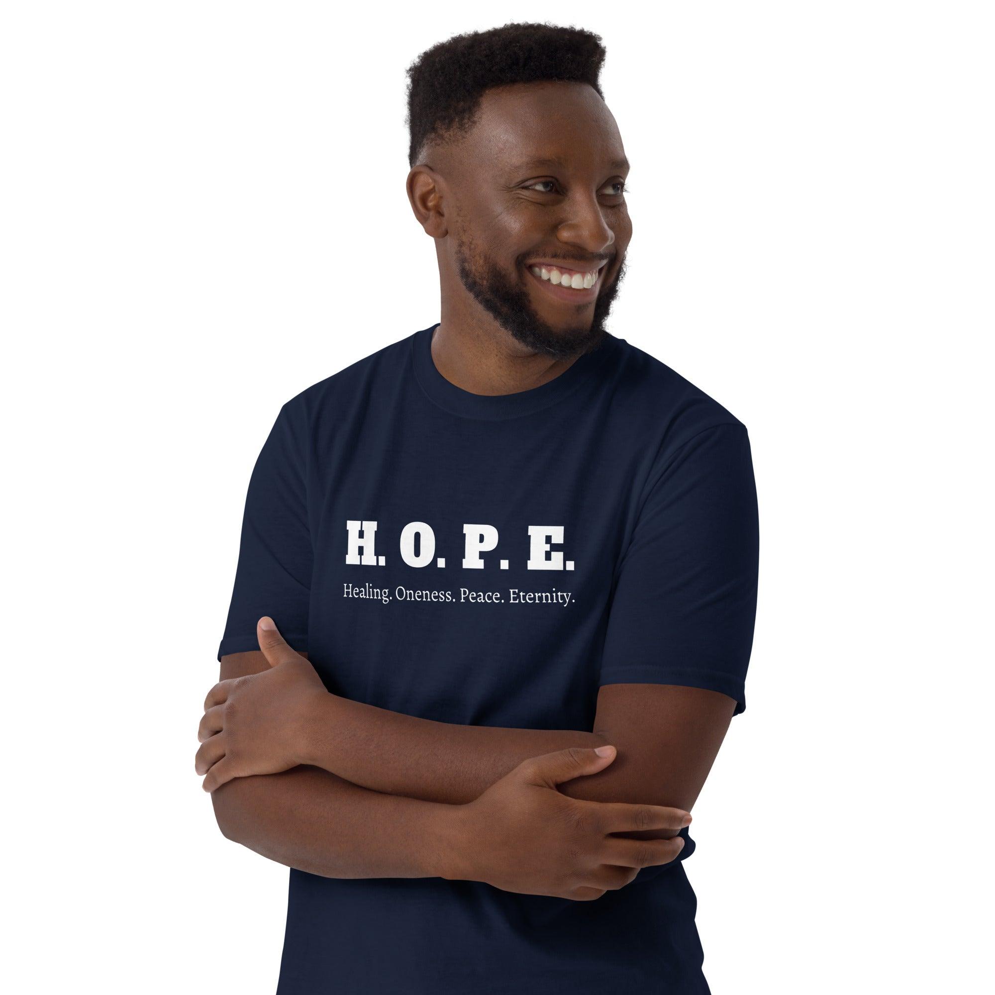 The HOPE We Hold, Men's T-Shirt - Lamb’s Love