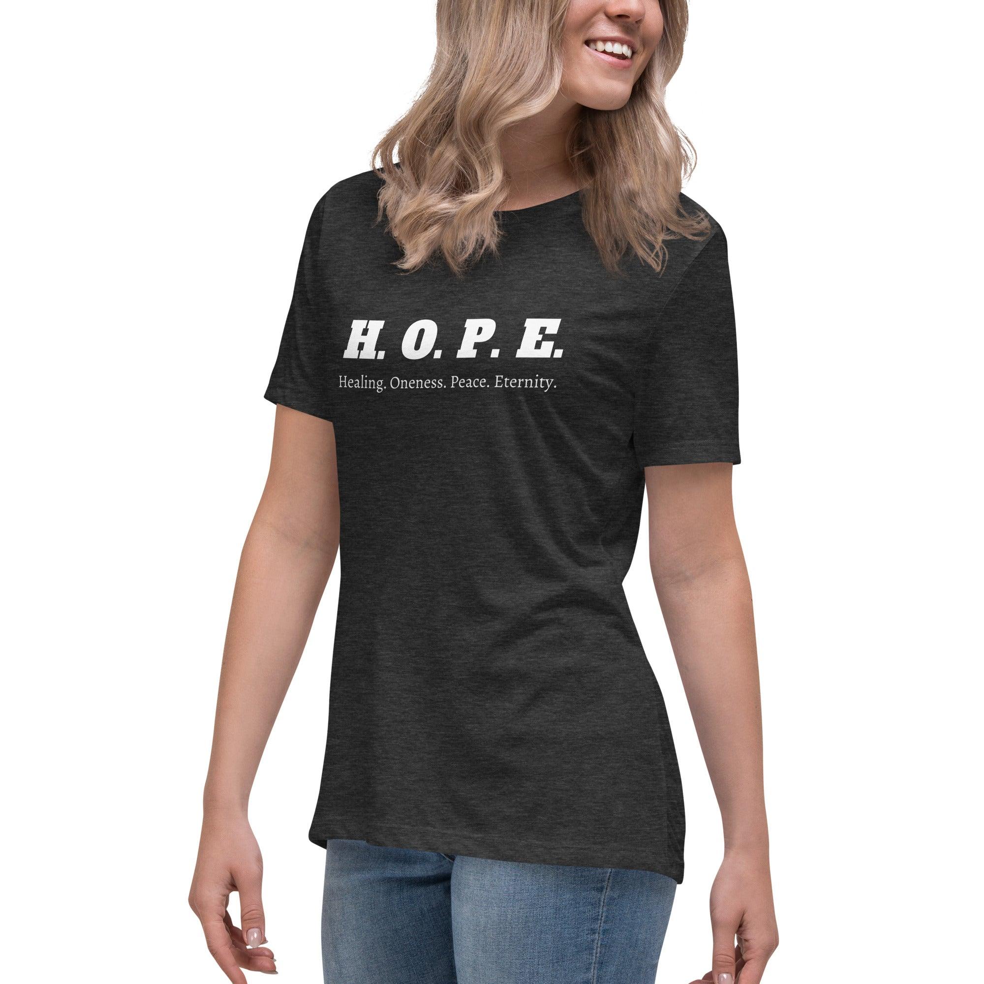 The HOPE We Hold, Women's T-Shirt - Lamb’s Love