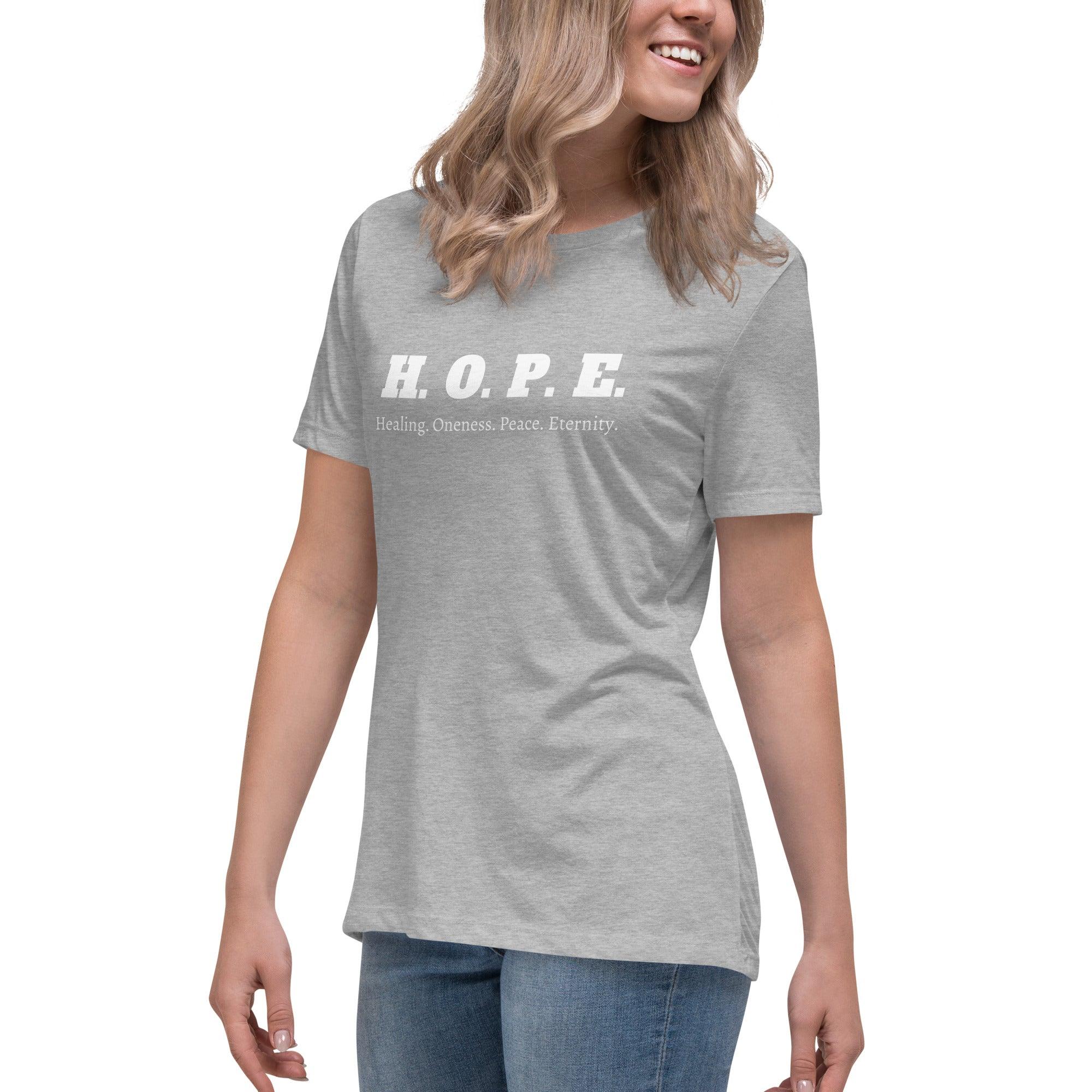 The HOPE We Hold, Women's T-Shirt - Lamb’s Love