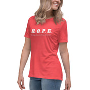 The HOPE We Hold, Women's T-Shirt - Lamb’s Love