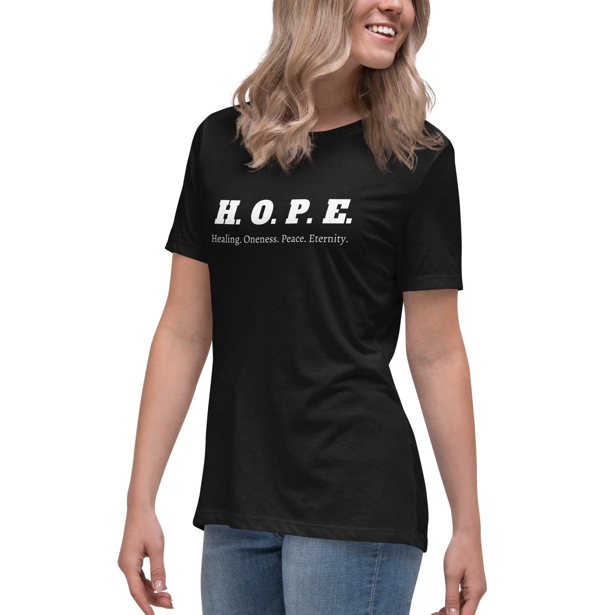 The HOPE We Hold, Women's T-Shirt - Lamb’s Love