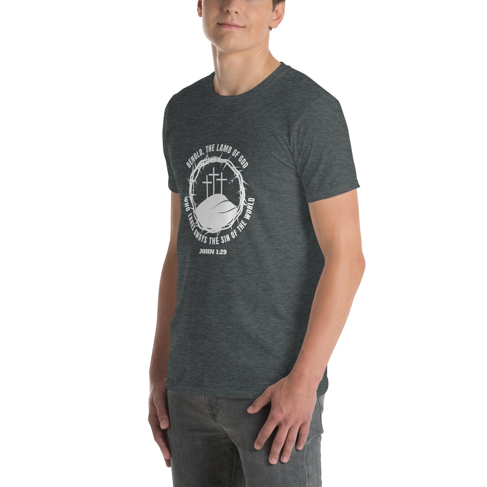 The Lamb of God, Men's T-Shirt - Lamb’s Love