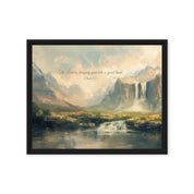 The Promised Land, Framed Canvas - Lamb’s Love