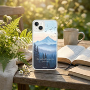 The Truth Will Set You Free, MagSafe Compatible Christian Phone Case, John 8:32 Bible Verse, Blue Theme