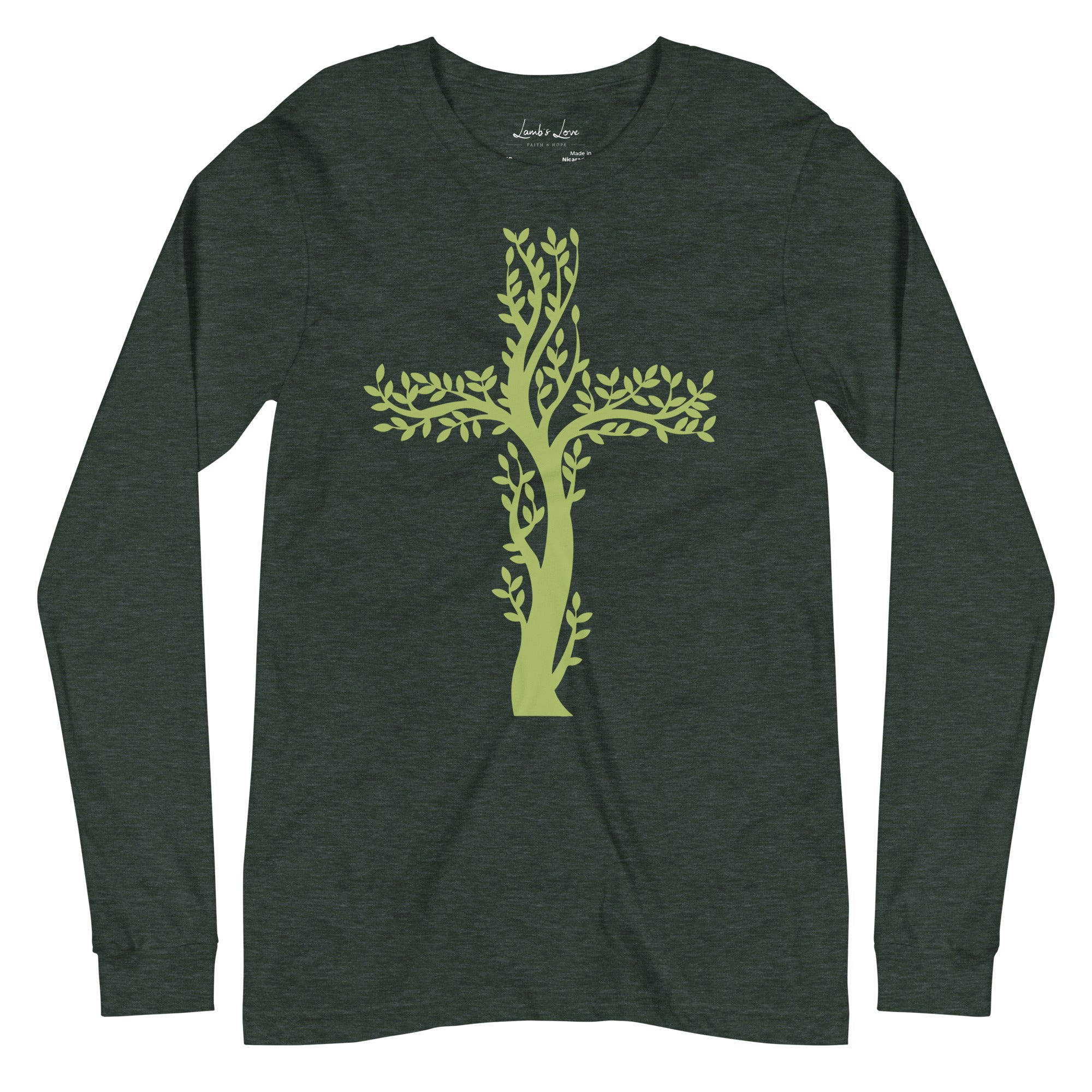 Tree of Life, Women's Long Sleeve Tee - Lamb’s Love