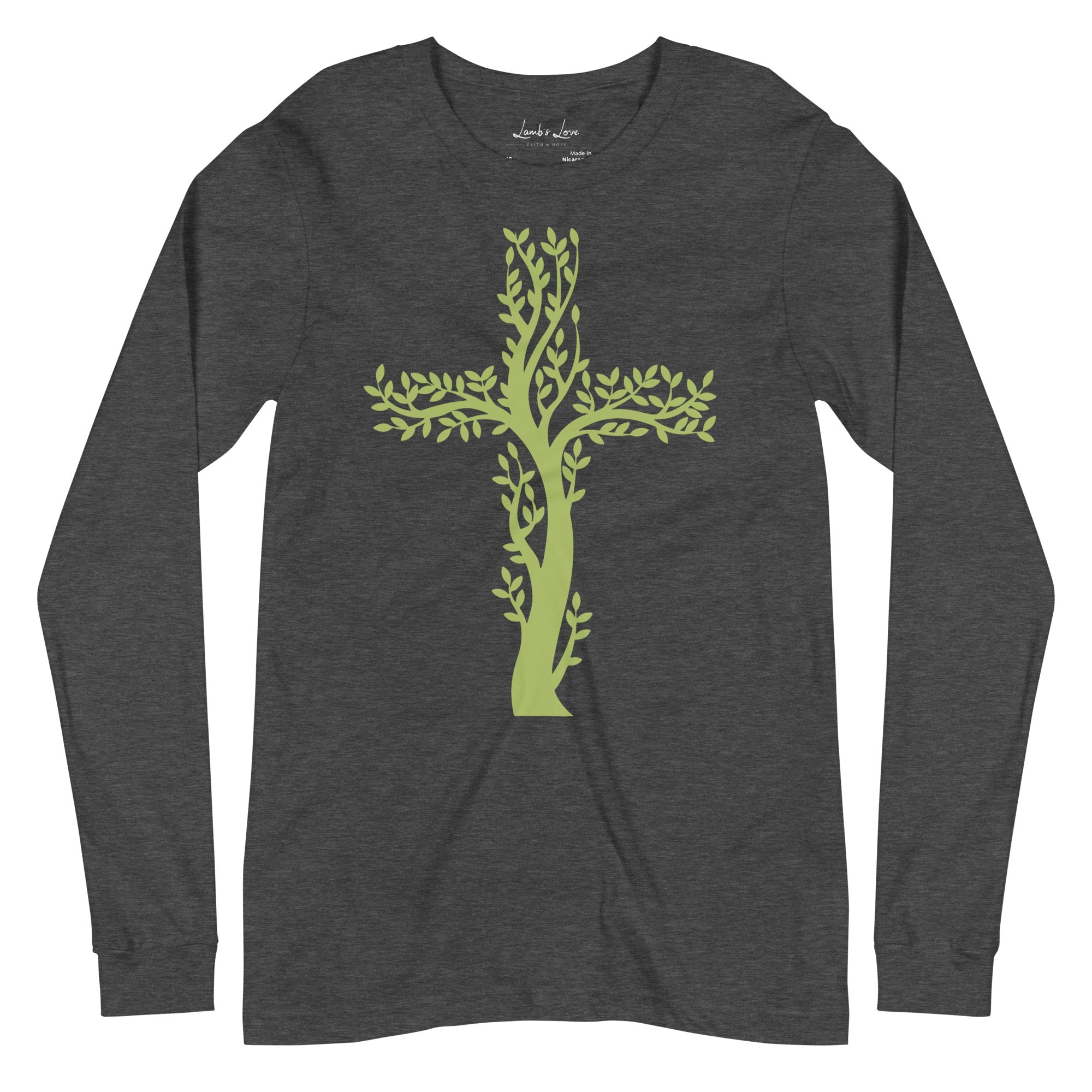 Tree of Life, Women's Long Sleeve Tee - Lamb’s Love