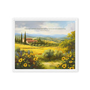 Trust in the Lord with All Your Heart, Framed Canvas - Lamb’s Love