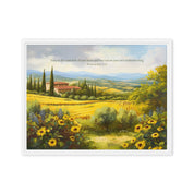 Trust in the Lord with All Your Heart, Framed Canvas - Lamb’s Love