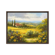 Trust in the Lord with All Your Heart, Framed Canvas - Lamb’s Love