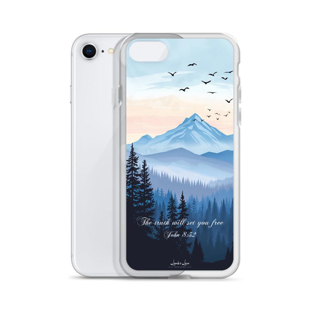 Truth Set You Free, Clear-edge Case for iPhone - Lamb’s Love