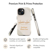 Truth Set You Free, Dual-layer Case for iPhone - Lamb’s Love