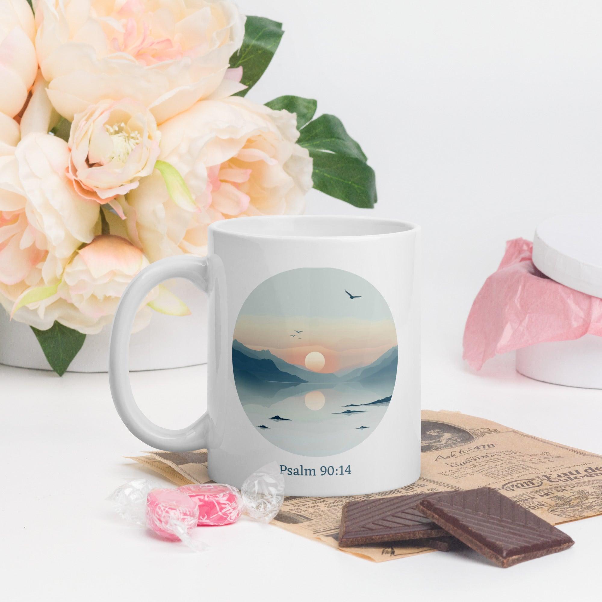 Unfailing Love, White Interior Mug - Lamb’s Love