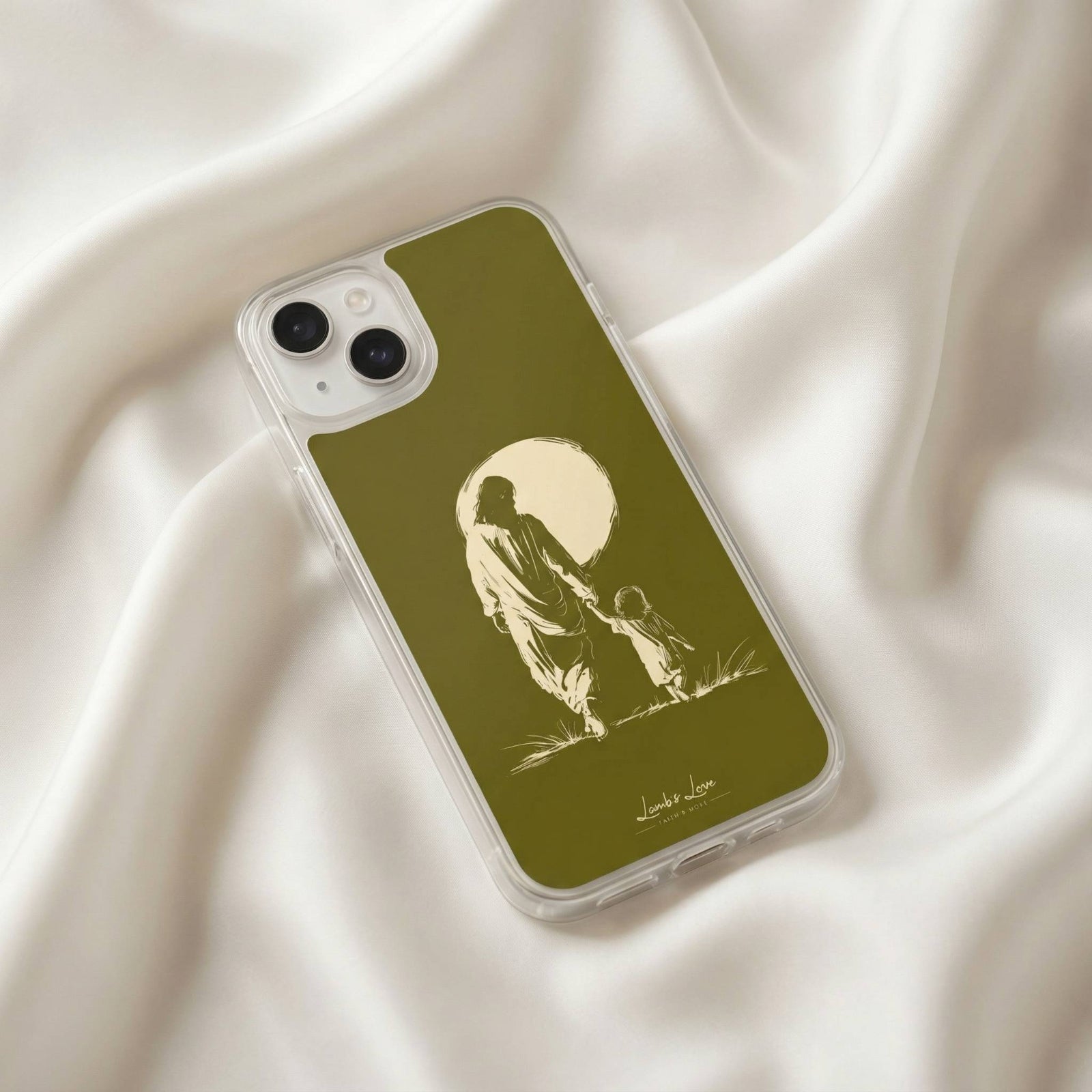 Walk with Jesus, MagSafe Compatible Christian Phone Case