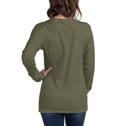 Walking with Jesus, Women's Long Sleeve Tee - Lamb’s Love