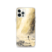 You are with Me in Darkest Valley, Clear-edge Case for iPhone - Lamb’s Love