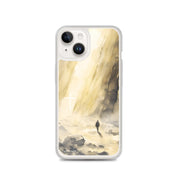 You are with Me in Darkest Valley, Clear-edge Case for iPhone - Lamb’s Love