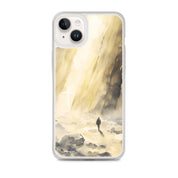 You are with Me in Darkest Valley, Clear-edge Case for iPhone - Lamb’s Love