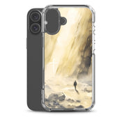 You are with Me in Darkest Valley, Clear - edge Case for iPhone - Lamb’s Love