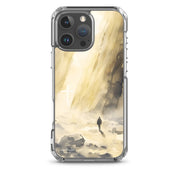 You are with Me in Darkest Valley, Clear - edge Case for iPhone - Lamb’s Love